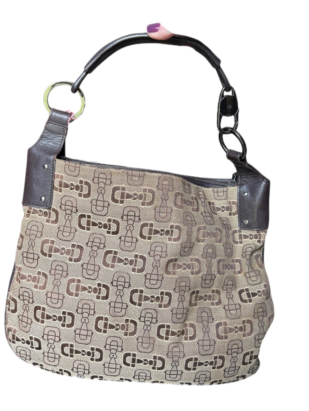Authenticated Gucci Horsebit Hobo